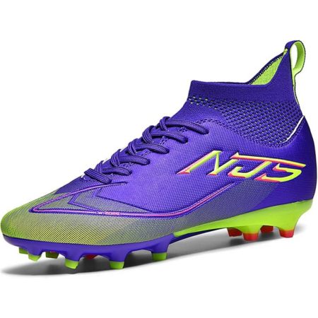 Mens Purple Soccer Cleats, Professional AG/FG Football Boots