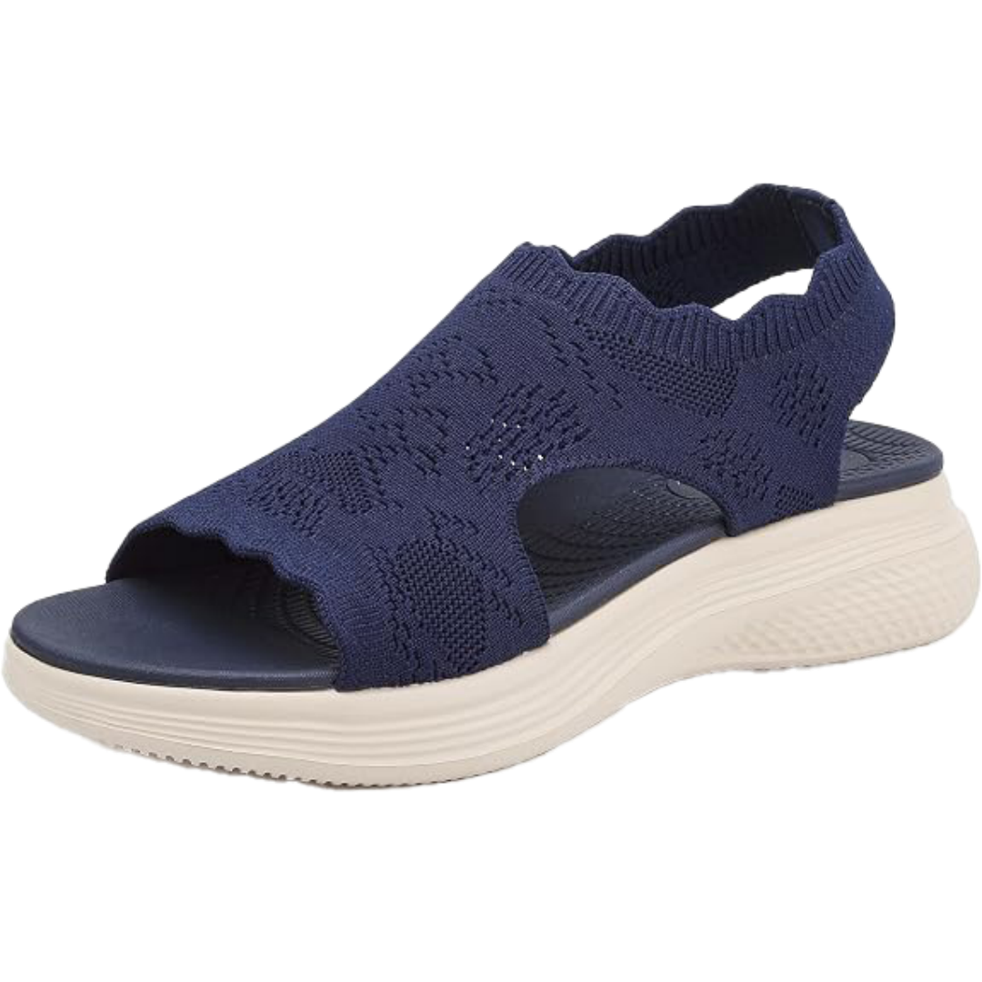 Womens Athletic Foot Pain Relief Open Toe Slide Sandals